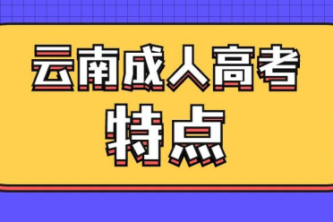 2024年云南成人高考函授的特点